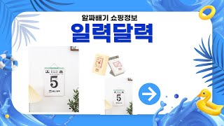 일력달력으로 효율적인 일정 관리하는 법과 제품 리뷰 영상