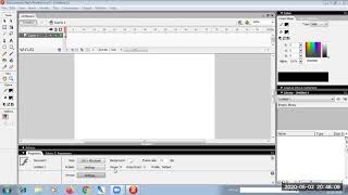 Creating Bouncing ball animation using Flash 8