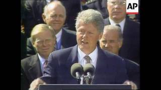 Bill Clinton Signs Crime Bill