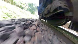 Incredible 360 VR View | Cam on Indian Train Bogie | Feel the Rails