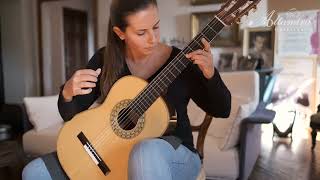 Carlotta Dalia plays 'Allegro BWV 1003' by J.S. Bach on an Altamira Torres Guitar