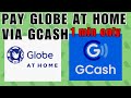 HOW TO PAY GLOBE AT HOME USING GCASH | INTERNET BILL | QUEEN RAFAH