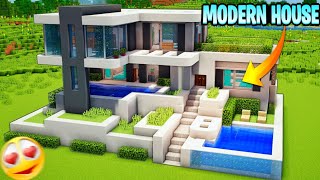 Finnally Modern house fully Completed || part 2 || Minecraft gameplay in Tamil | Episode 11