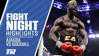 Heavyweight Efe Ajagba With Breakthrough Performance Knocking Out Joe Goodall | FIGHT HIGHLIGHTS