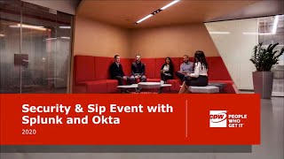 Security & Sip Event - Episode 2: CDW + Splunk + Okta