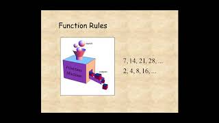 Grade 6 Function Rules