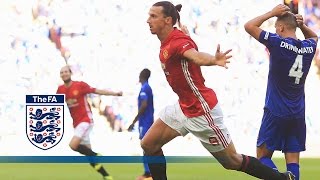Ibrahimović's Winning Goal - Leicester 1-2 Man United (2016 Community Shield) | Goals & Highlights