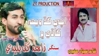 Achi Gad Weh Gadi Mein - Zahid Gull Buledi - Mumtaz Molai - New sindhi song 2023 - Zt Official
