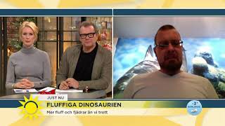 Fluffiga Dinosaurier - Nyhetsmorgon (TV4)