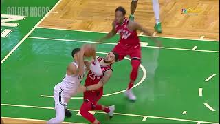 Little kid has something to say to Jayson Tatum after fouling Fred Vanvleet!