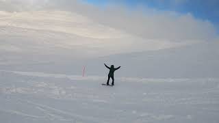 Snowboard, Tväråvalvet, Åre, February 2022,4K