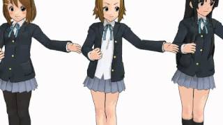 MMD - Bakunyumorion - K-ON