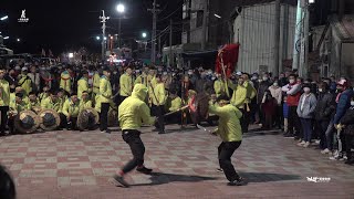 《賣力的宋江兄弟對打毫不手軟》臺南池靖府慶贊四鯤鯓保鯤堂吳府二鎮開光啟靈回駕遶境~過境四鯤鯓龍山寺