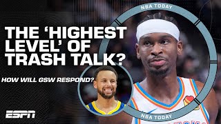 SHAI AREA?! SGA takes to social media after putting on clinic vs. Steph & Warriors | NBA Today