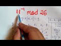 calculate modulus of inverse number easy method