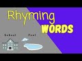 Rhyming words for kids- Does it rhyme? Fun with rhyming words for kids