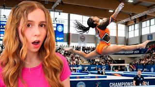 Trying IMPOSSIBLE Gymnastics Skills | Anna McNulty