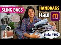 👜 Sling Bag Meesho Haul | MEESHO Hangbags Haul | Honest Review | Meesho Shopping