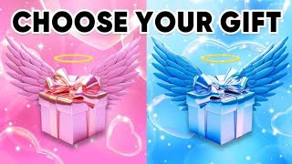 Choose Your Gift 🎁💝🤮 | 2 gift box challenge | pink and blue