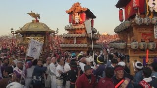 西条まつりで華やか「川入り」・愛媛新聞