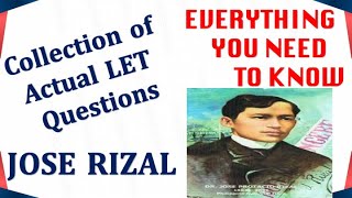 SEPTEMBER 2024 ALL JOSE RIZAL | FREQUENT QUESTIONS ABOUT LIFE, WORKS & WRITINGS OF RIZAL