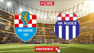 HNK Vukovar 1991 vs Rudes live football match Hrvatska druga nogometna liga