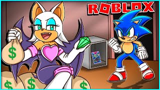 Sonic Gets ROBBED in ROBLOX!!