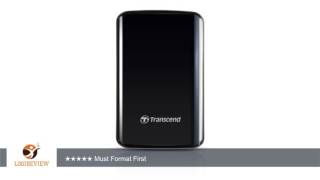 Transcend StoreJet 25D2 500 GB External Hard Drive - Black TS500GSJ25D2 | Review/Test