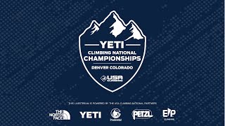 2022 YETI Climbing National Championships - Boulder Finals