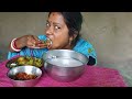 basi pakhala eating pumpkin aloo bhaja baigan vaja tomato khata village food eating