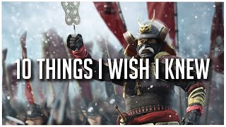 10 Things I Wish I Knew Before Playing Total War: SHOGUN 2 (2020)
