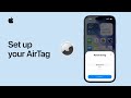 How to set up your AirTag | Apple Support