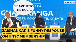 WATCH: S Jaishankar's Witty Response On India's UNSC Membership | Jaishankar Viral Video
