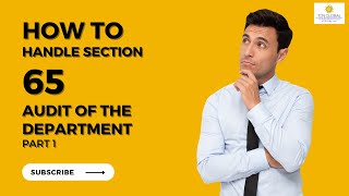 GST- How To Handle Section 65 Audit Of The Department- Part 1