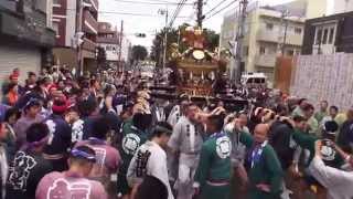 平成27年 三鷹市 下連雀  八幡大神社  例大祭 一之宮 本社神輿。