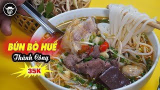 Bún bò huế 35K được nhiều người nhắc đến khu Thành Công #Hanoifood