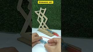 Mini Hydraulic lift part 1 #experiment #project #video