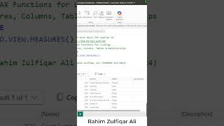 New DAX Functions for Listing, Measures, Columns, Tables \u0026 Relationships. DAX QUERY VIEW #POWERBI