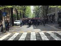 corteo 12 l arrivo al tardini