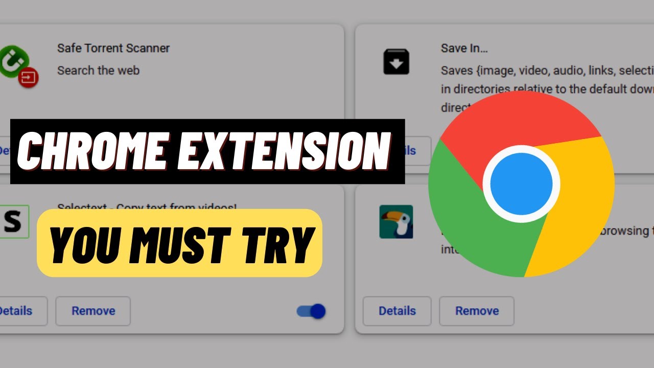 Useful Chrome Extension 2022 | Must Try - YouTube