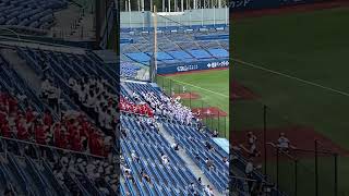 日本ウェルネス　盛り上がりが足りない‼️ VS  実践学園　盛り上がりが欠けてる‼️  応援合戦📣‼️  高校野球　東東京大会　神宮球場