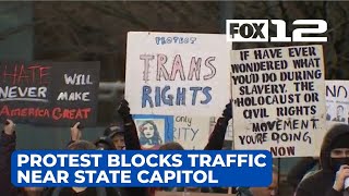 Protestors in Portland, Salem, Vancouver advocate for immigration reform, education, women’s rights