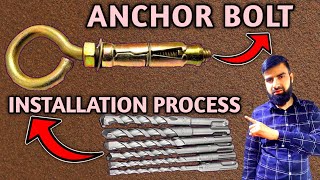 anchor bolt for ceiling fan // fan hook installation // part 2