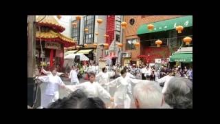 神戸南京町中秋節 2016 太極拳 剣１ 神戸華僑総会太極拳協会 日本の三大中華街 Japanese china town in KOBE grand ultimate fist