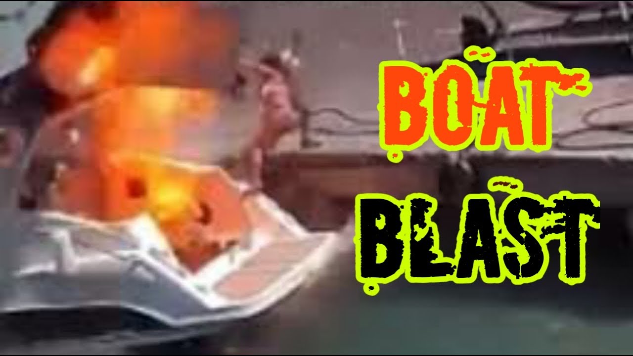 Motor Boat Blast In Italy | Boat Explosion - YouTube