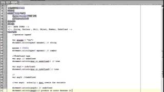 #3 Javascript the Undefined data Type