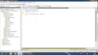 how to create stored procedure in Sql Server for read data user part2