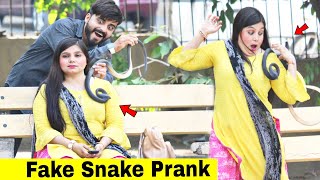 Fake Snake Prank | @HitPranks