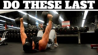 Floor Press - The BEST Chest Day Finisher