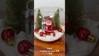 Ideias de decoração de Natal siga nosso canal e fique por dentro 😍 vídeo completo no canal #natal